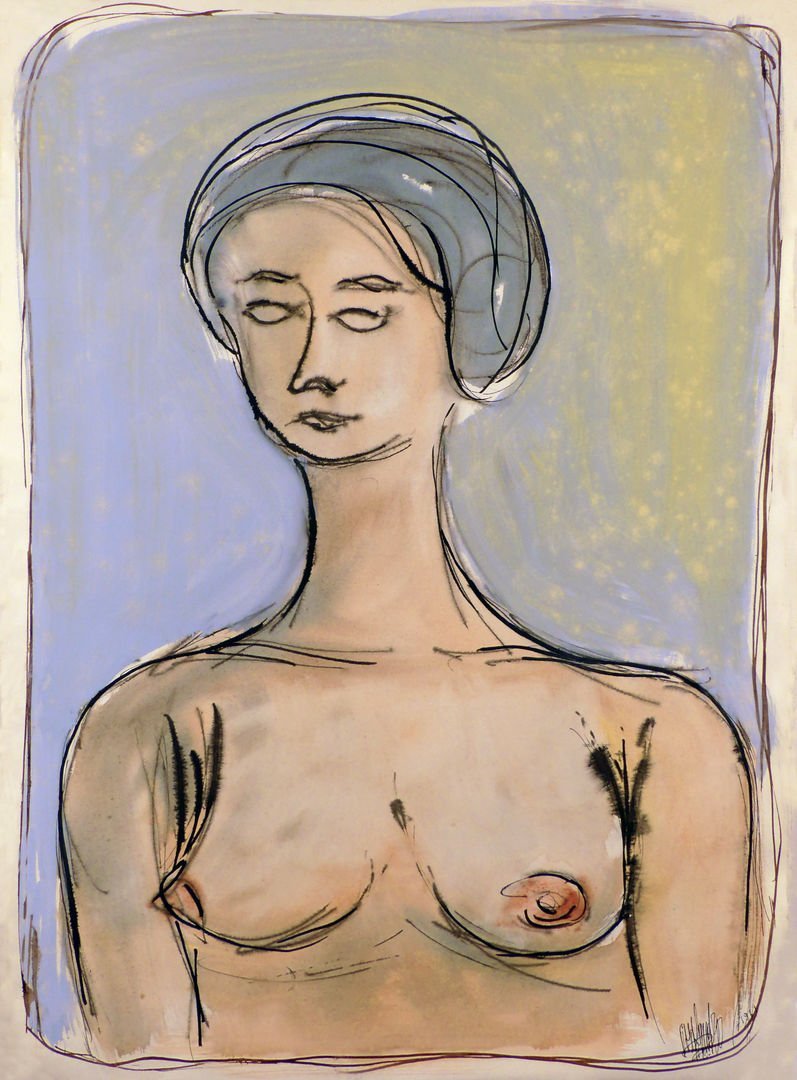 Sandro Visca, opera del 1961, 48 × 66 cm