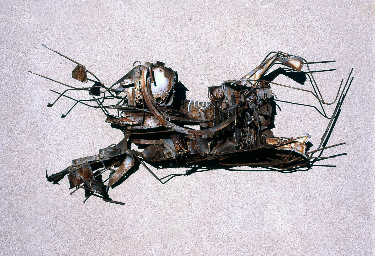 1962 Relitto ferri saldati cm170x90x30 