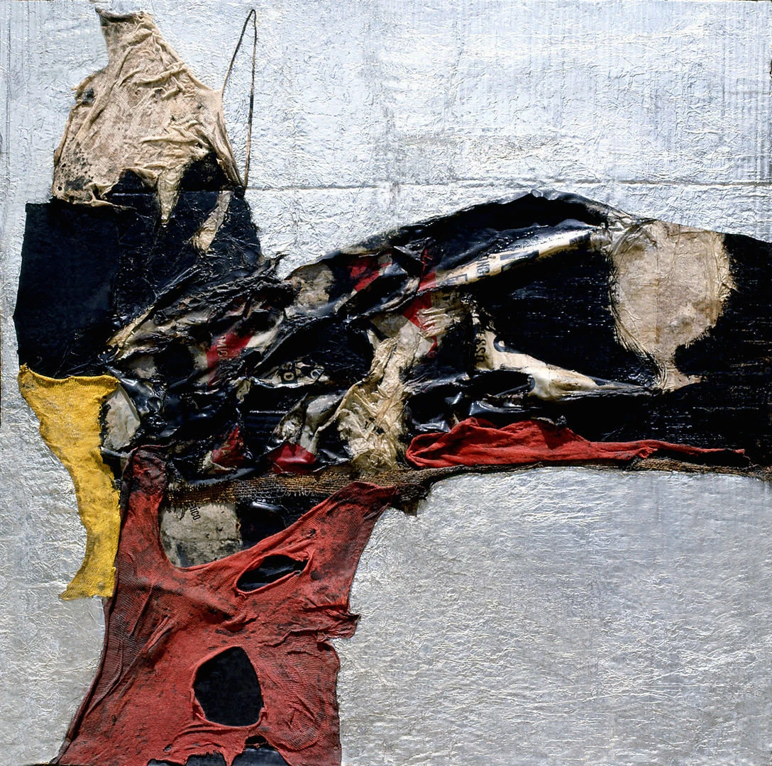 1964 22Crocifissione con argento22 cm100x100 