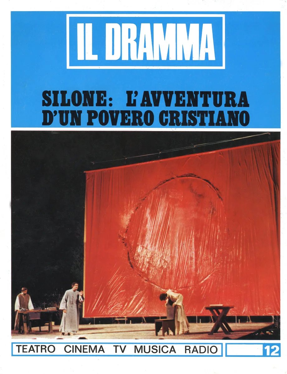 Copertina di Il Dramma — L’avventura d’un povero cristiano, 1969