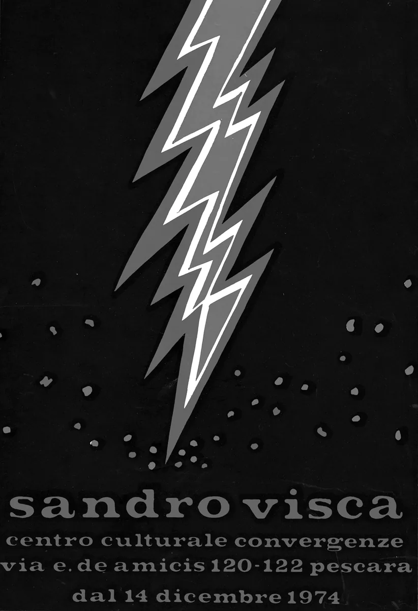 Copertina di Sandro Visca, 1974