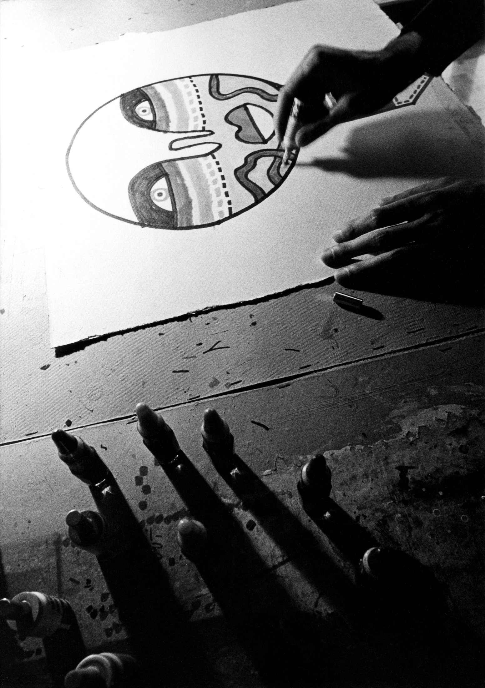 Ideazione di Personaggio enigmatico, 1974, immagine 9