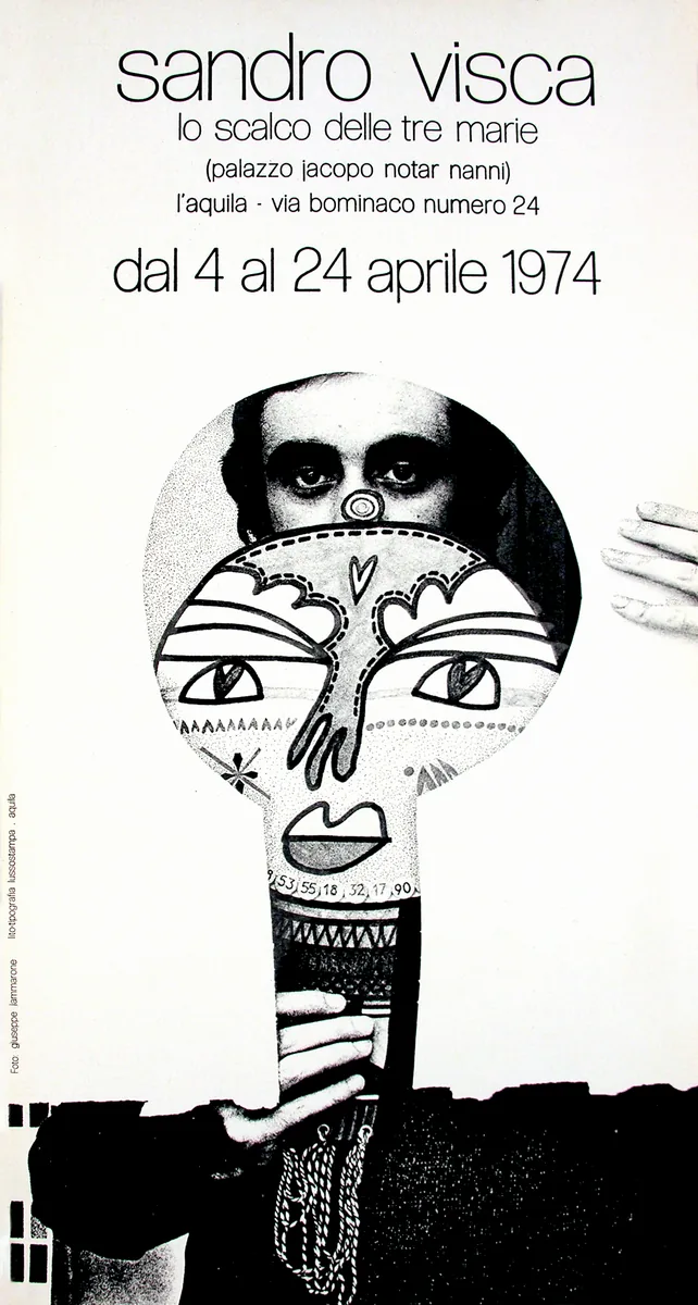 Copertina di Sandro Visca, 1974
