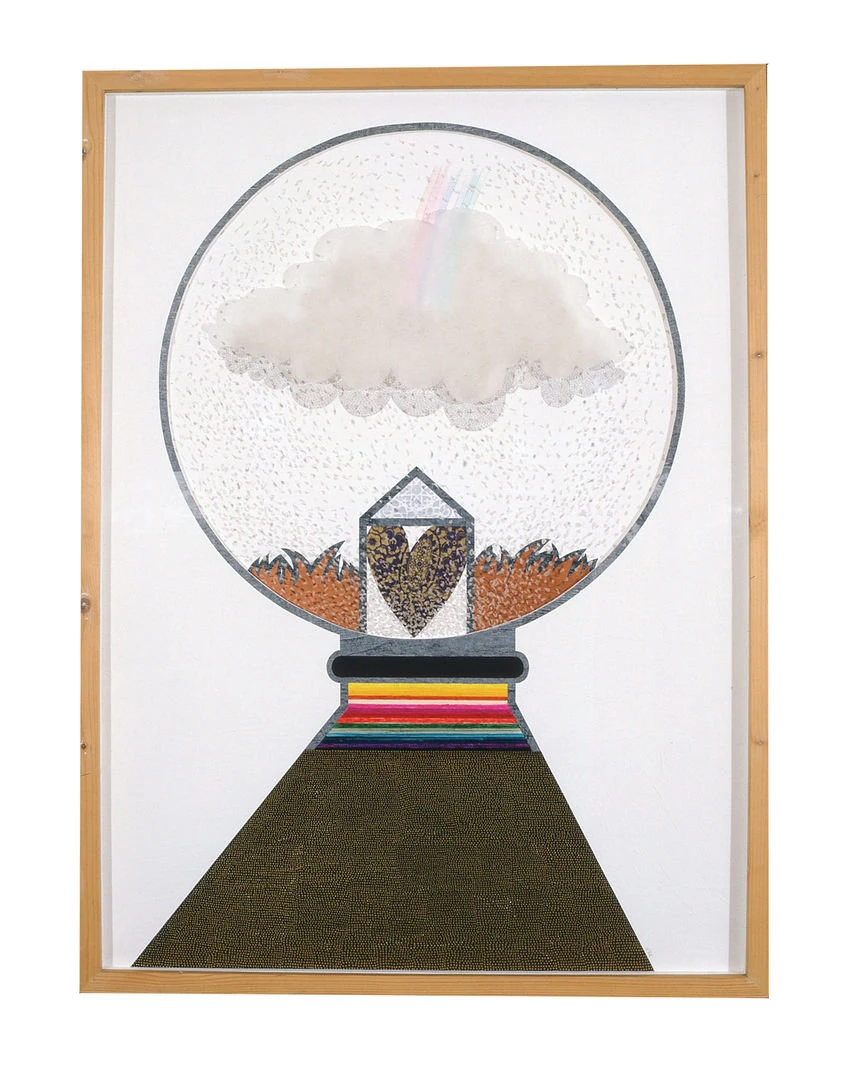 1982 22Bolla con arcobaleno22 cm77x104