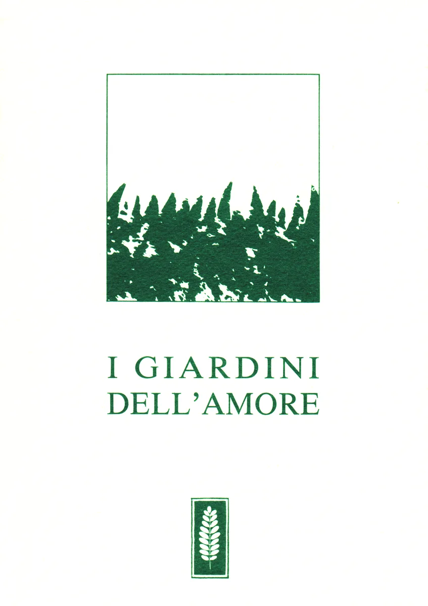 Copertina di I giardini dell’amore, 1991
