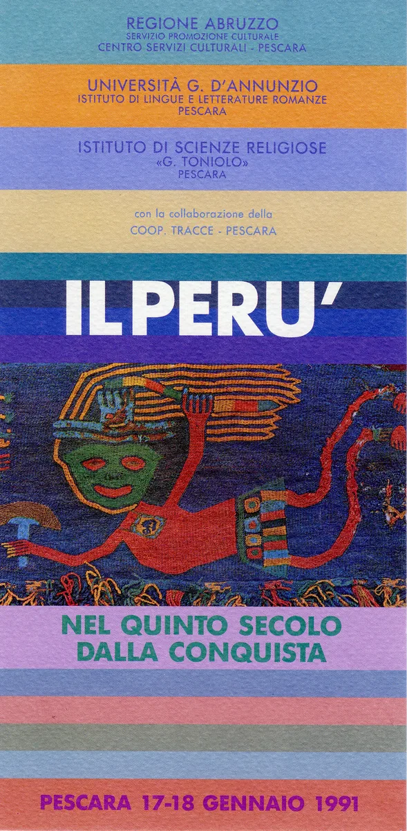 Copertina di Il Perù nel quinto secolo dalla conquista, 1991