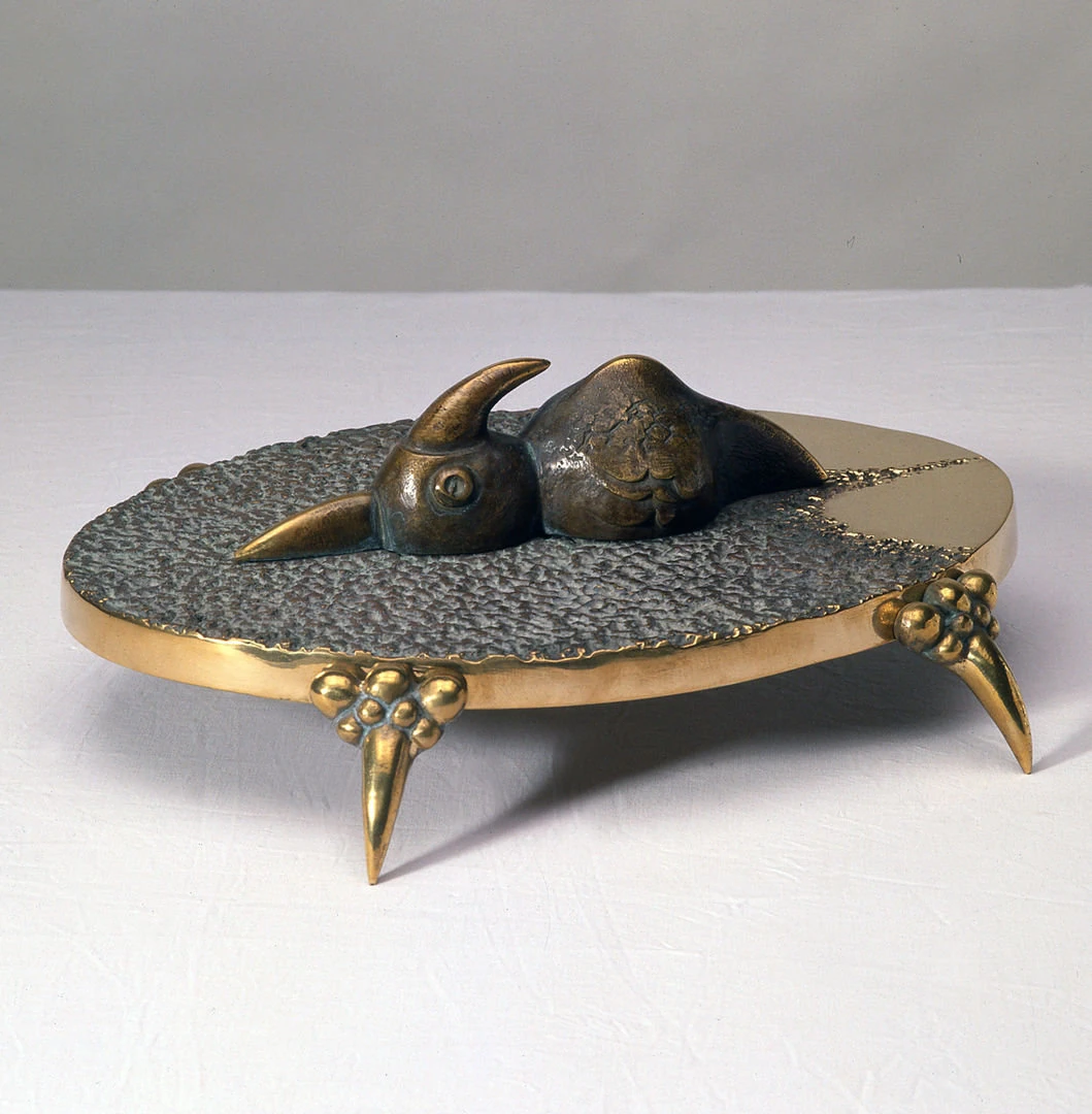 1993 22Lagguato22 bronzo cm36x28x12 