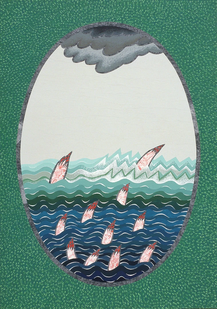 1993 22Prima della tempesta22 cm50x70 