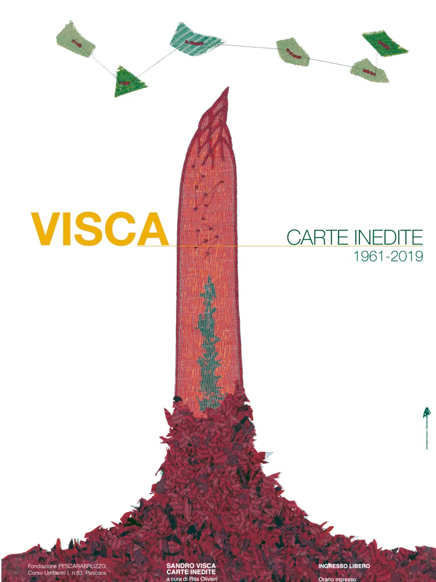 Copertina di Visca — Carte inedite 1961–2019, 2019