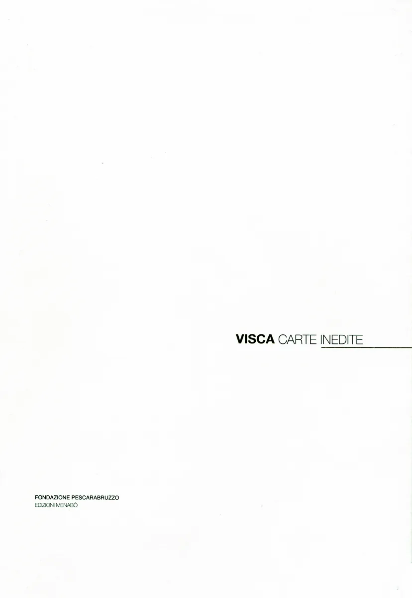 Copertina di Visca — Carte inedite, 2019
