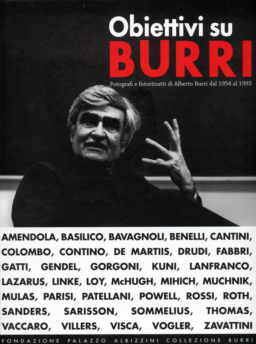 Copertina di Obiettivi su Burri, 2019