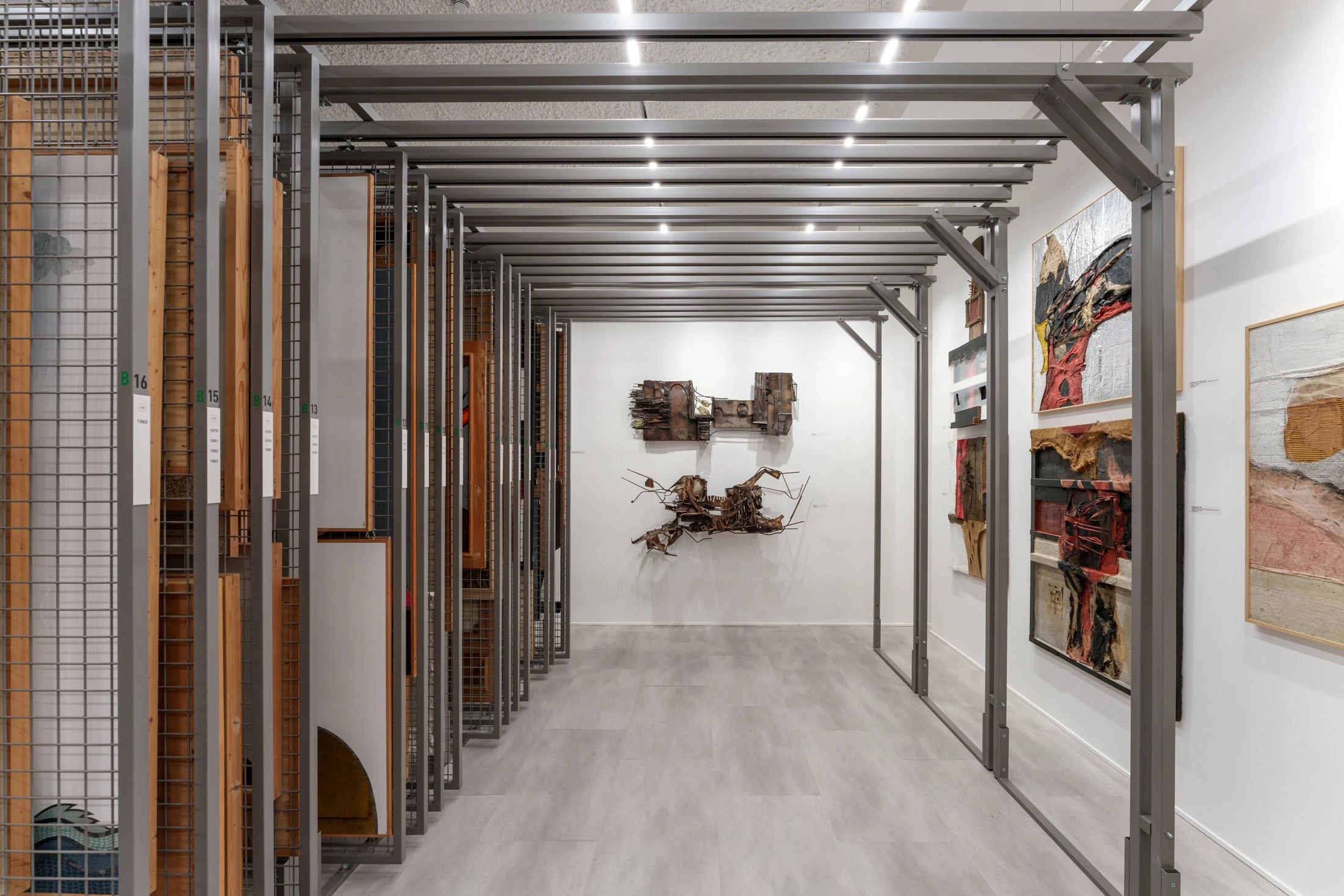 Una prospettiva sugli ambienti dell’archivio