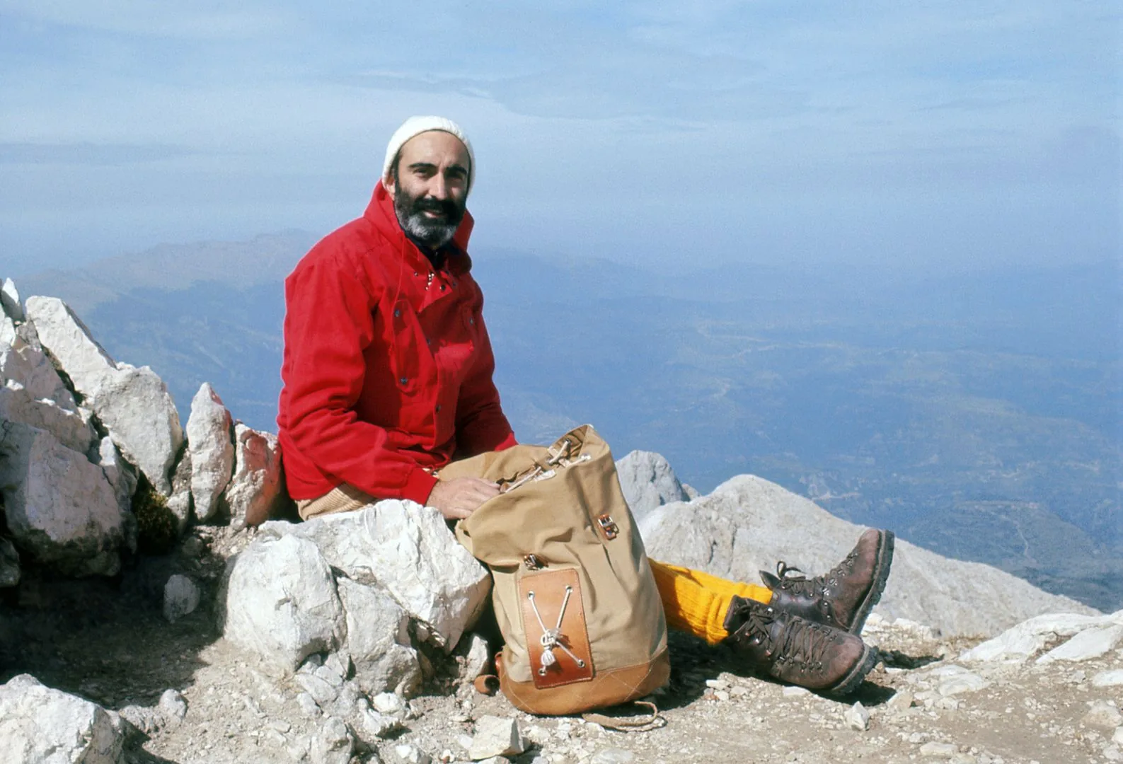 1976 Gran Sasso – In vetta a Corno Grande