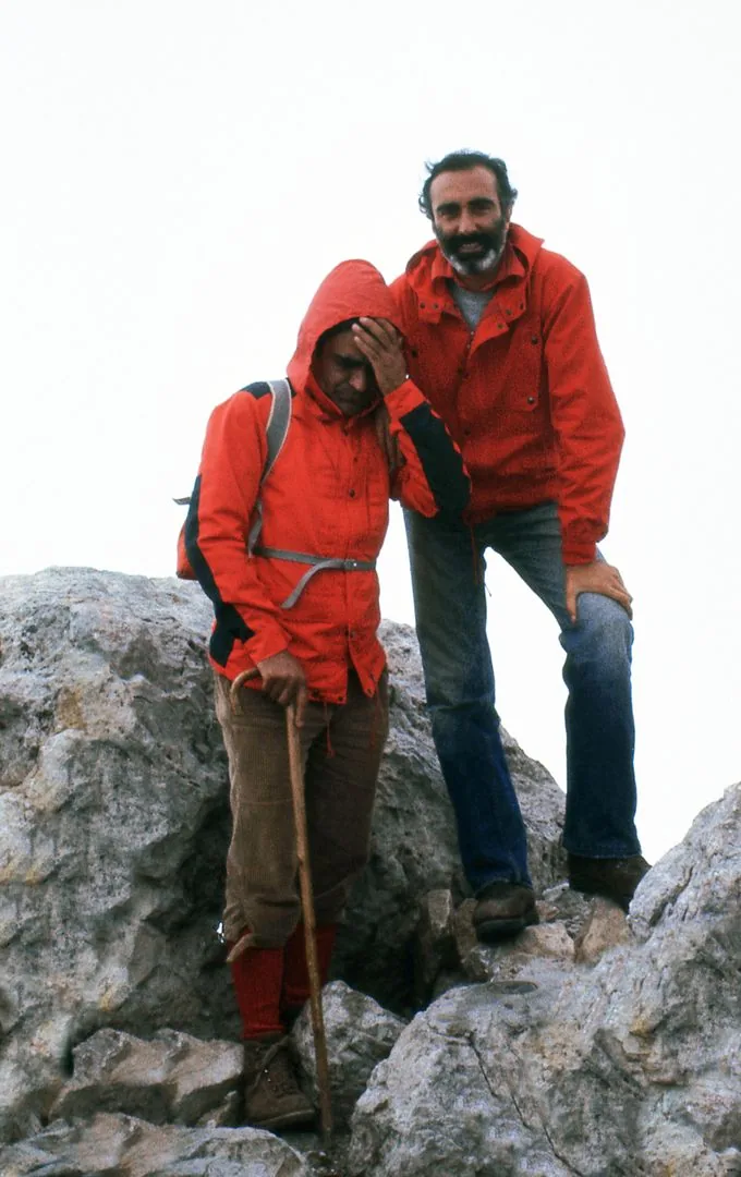 1977 Corno Grande – In vetta con Gino Marotta
