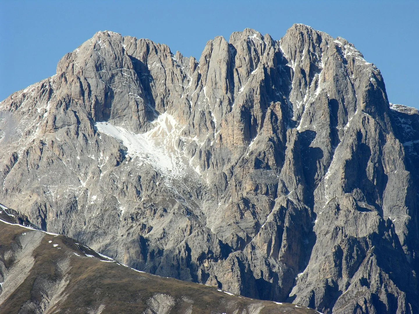 2011 Gran Sasso – Corno Grande visto da Vado di Corno
