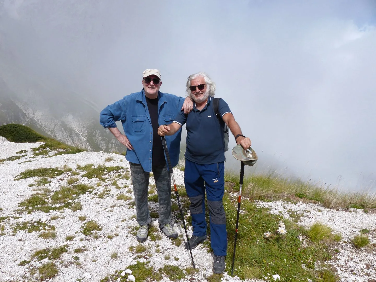 2015 Gran Sasso – Con l’editore Claudio Carella a Vado di Corno