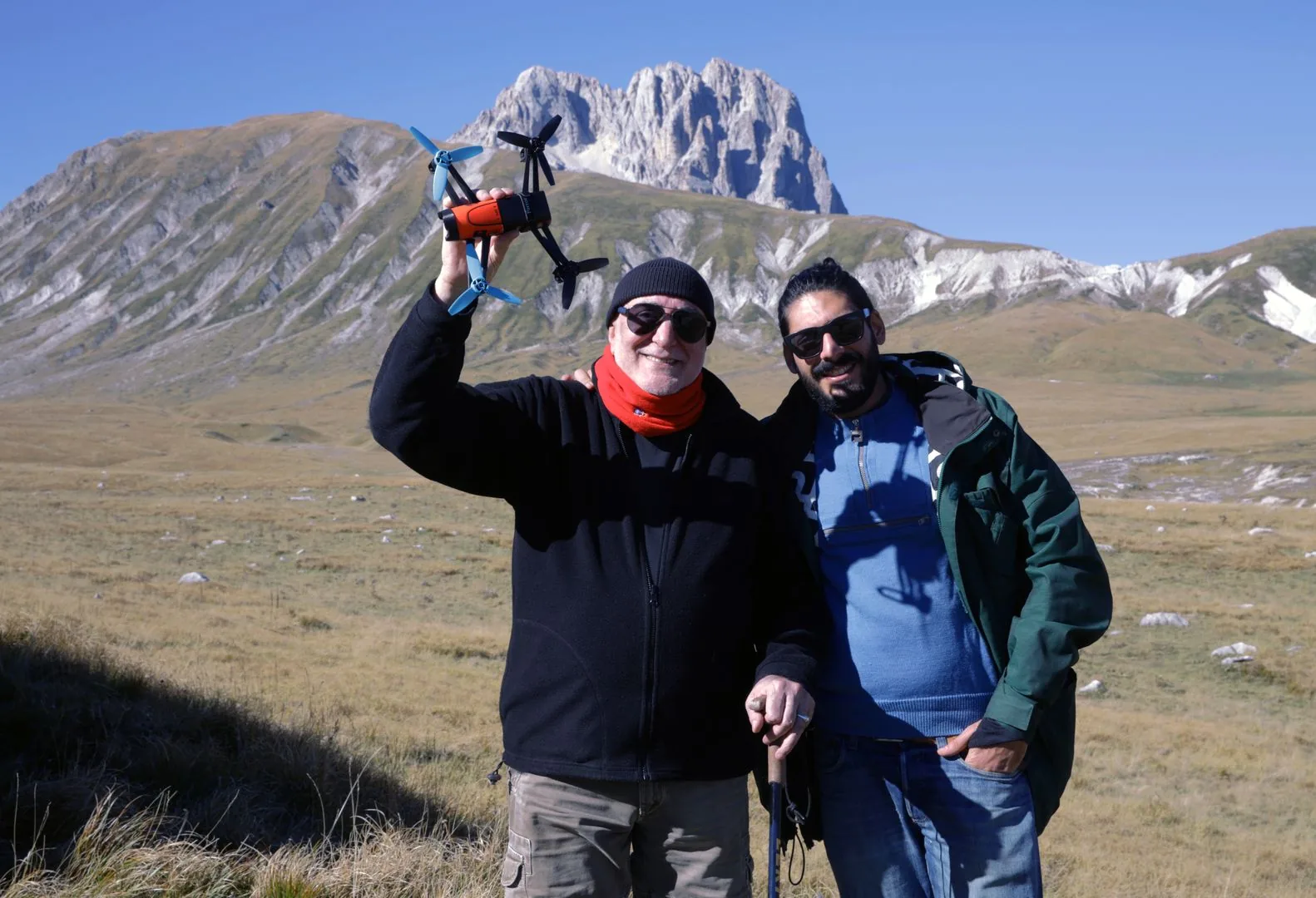 2015 Gran Sasso – a Campo Imperatore con il regista Andrea Carella