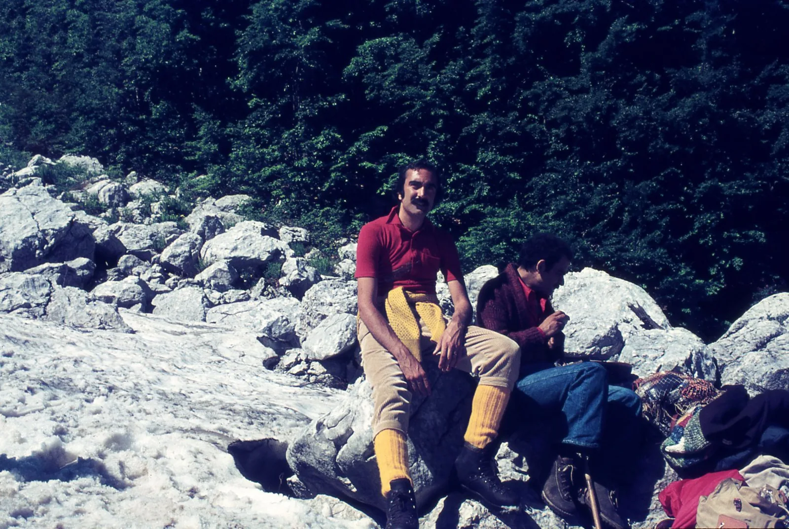 1974 Parco Nazionale d’Abruzzo: Gravare, con Gino Marotta