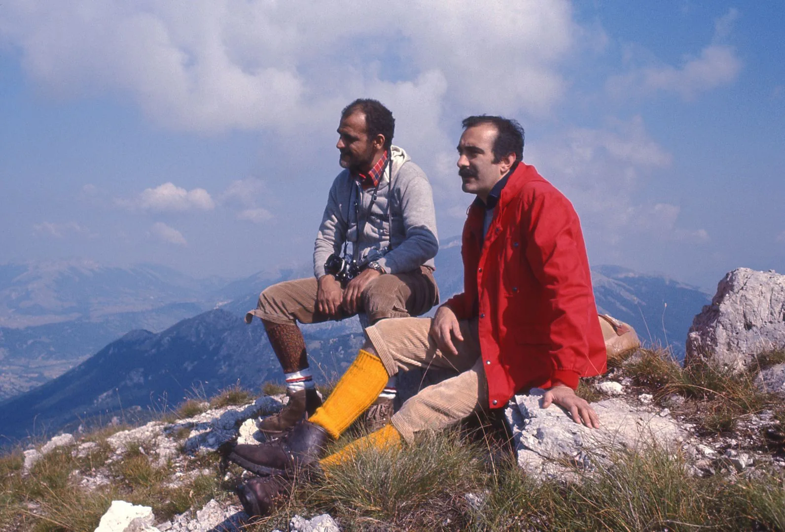 1976 Parco Nazionale d’Abruzzo - con Gino Marotta sul Monte Marsicano