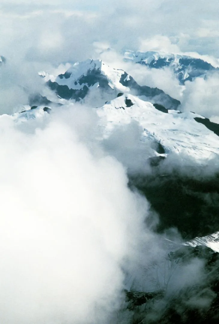 1978 Veduta aerea delle Ande tra Lima e Cuzco