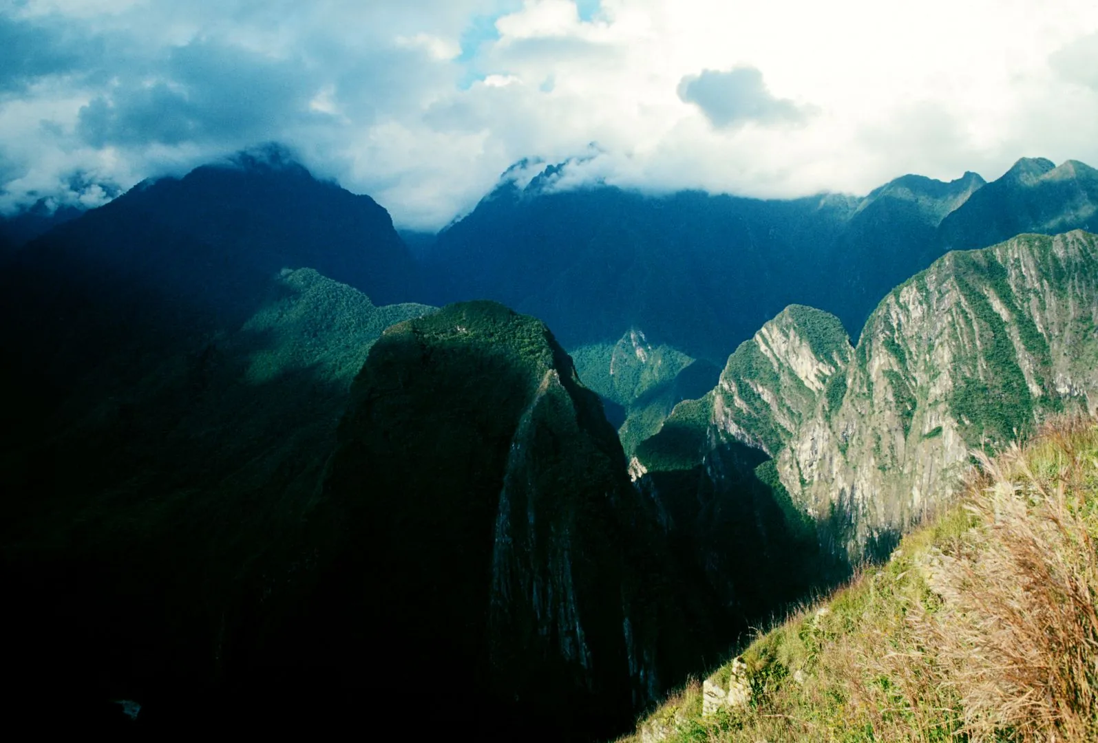 1978 Machu Picchu – veduta dopo un torrenziale acquazzone