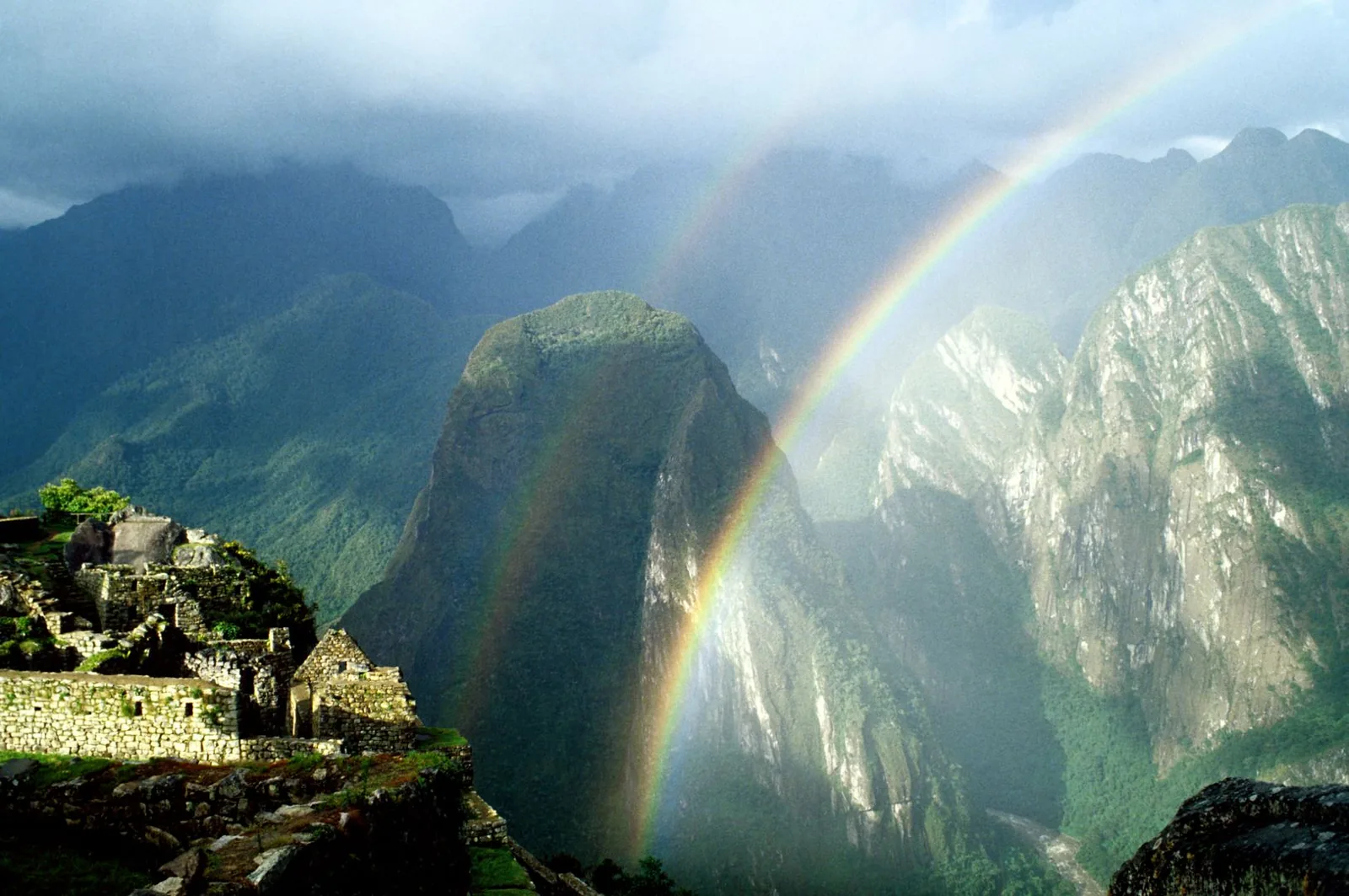 1978 Machu Picchu – veduta dopo un torrenziale acquazzone