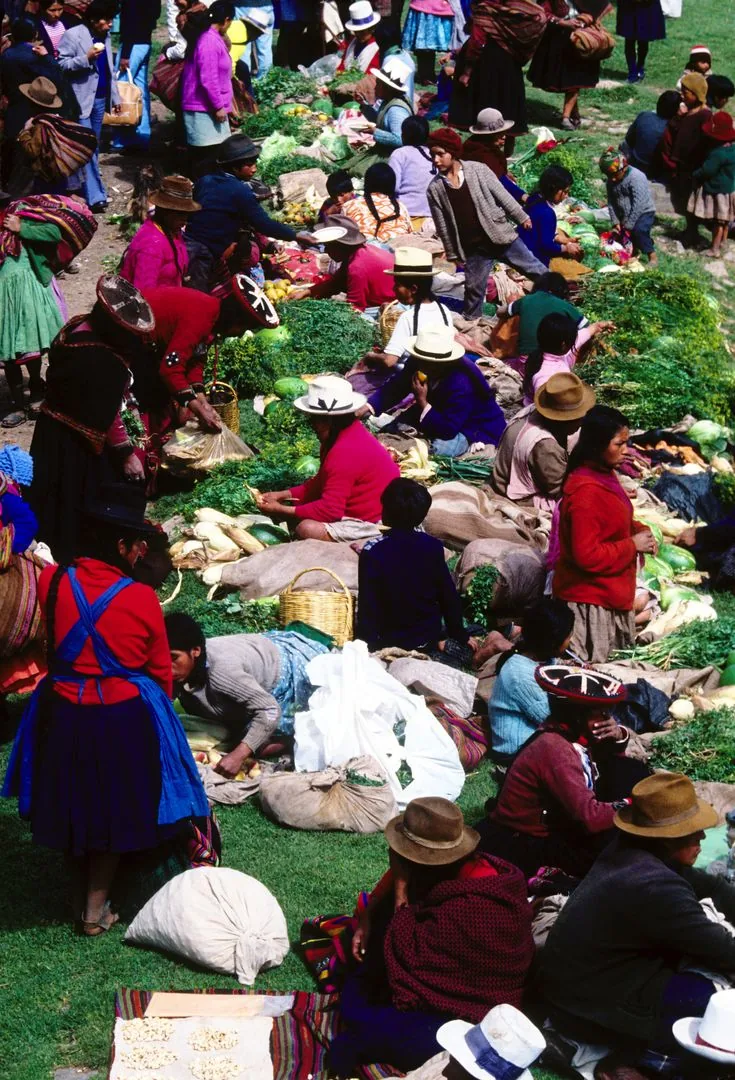 1978 Mercato indio di Chincheros