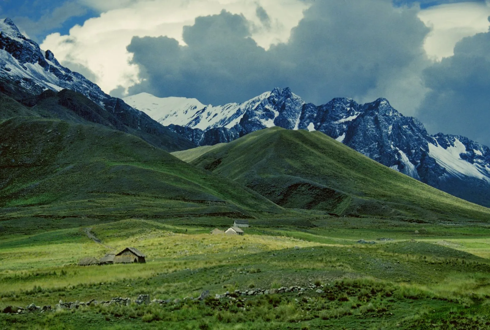 1978 Paesaggio andino tra Cuzco e Puno