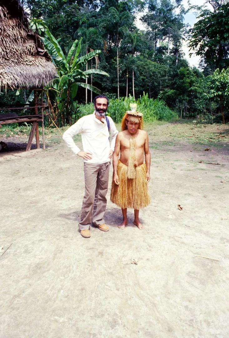 1978 Amazzonia – con il capo villaggio Yaguas