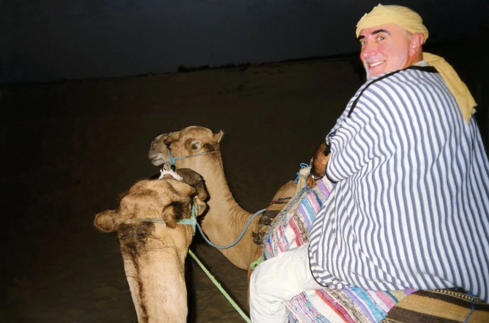 1999 Tunisia - Zaafrane, traversata notturna nel deserto