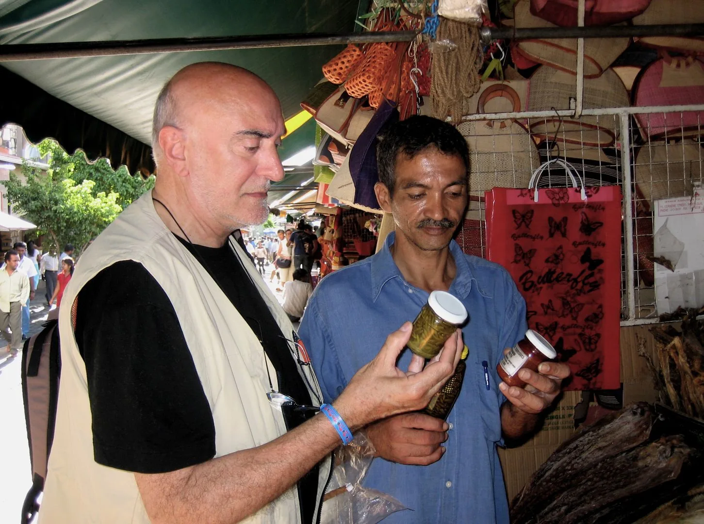 2007 Mercato di Port Louis – acquisto di spezie
