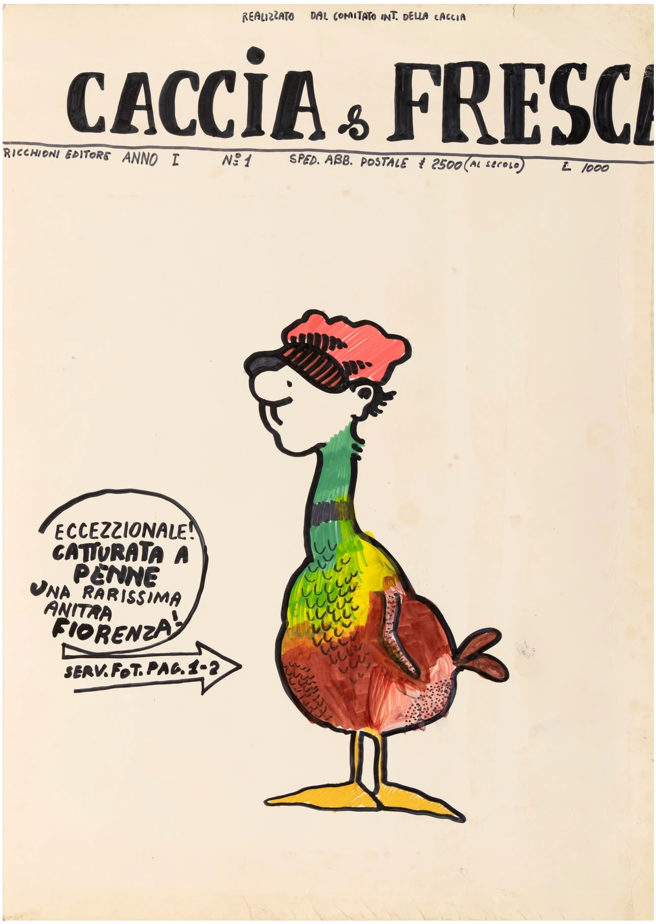Caccia e Fresca, particolare