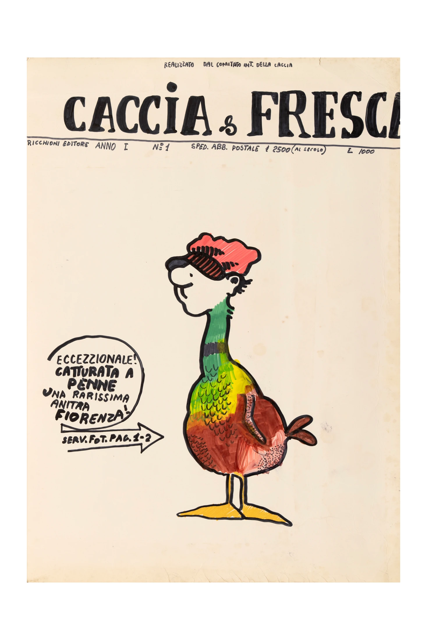 Caccia e Fresca, particolare