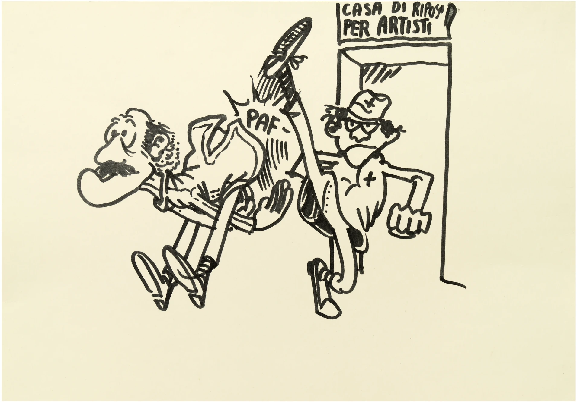 Andrea Pazienza, lavoro su carta